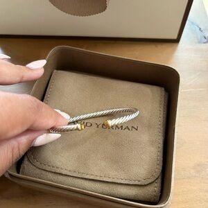 New David Yurman cuff bracelet